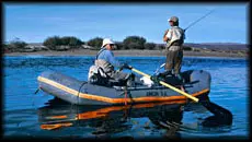 Pesca de trucha en Patagonia