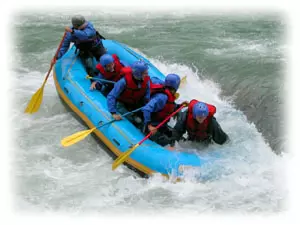 Rafting en el río Manso Inferior